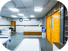 Hospital reception area