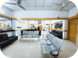 Hospital lounge area